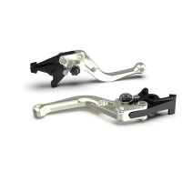 LSL Brake lever BOW R12, short, silver/black