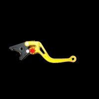 LSL Brake lever BOW R13, short, gold/red