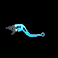 LSL Brake lever BOW R38R, short, blue/blue