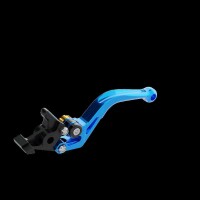 LSL Brake lever BOW R40R, short, blue/gold