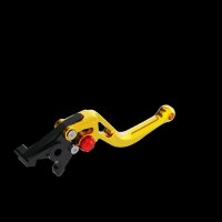 LSL Brake lever BOW R49R, short, gold/red