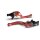 LSL Bremshebel BOW R51, kurz, rot/gold