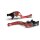 LSL Brake lever BOW R71, short, red / green