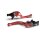 LSL Brake lever BOW R71, short, red / red