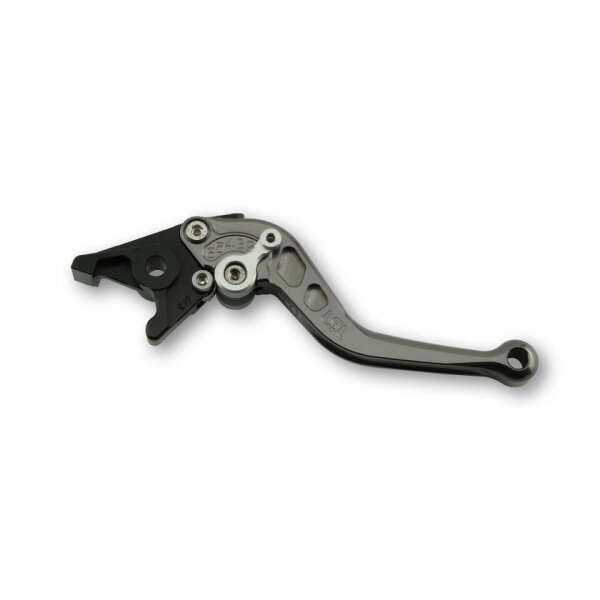 LSL Clutch lever Classic L02R, anthracite/silver, short