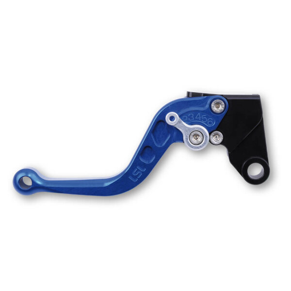 LSL Clutch lever Classic L02R, blue/silver, short