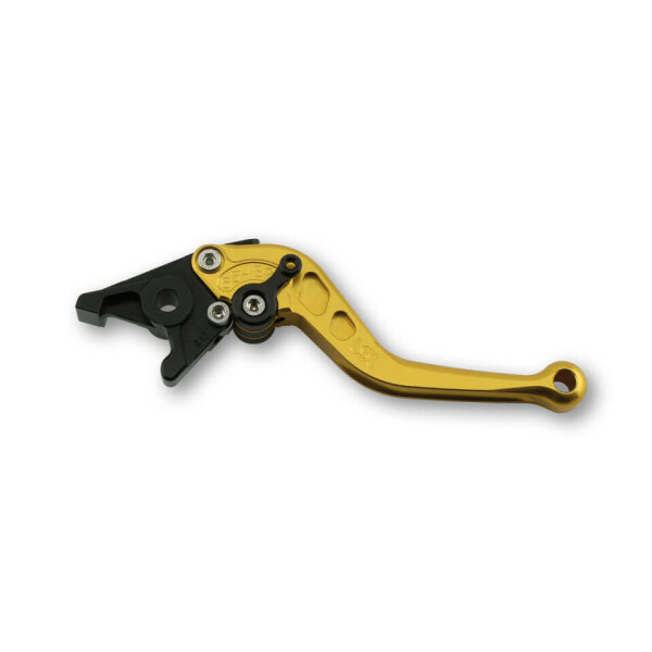 LSL Clutch lever Classic L03, gold/black, short