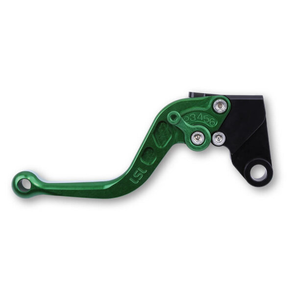 LSL Clutch lever Classic L03, green/green, short