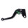 LSL Clutch lever Classic L06, black/green, short