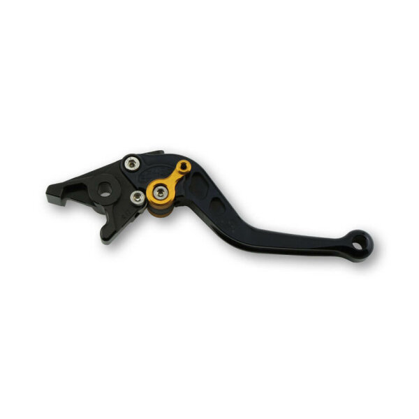 LSL Clutch lever Classic L08, black/gold, short