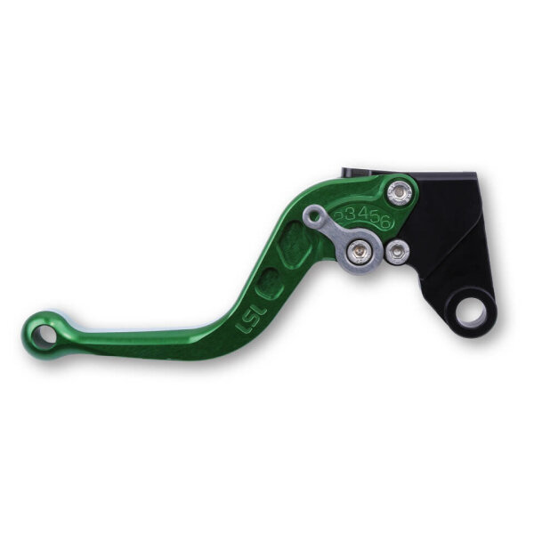 LSL Clutch lever Classic L09R, green/anthracite, short