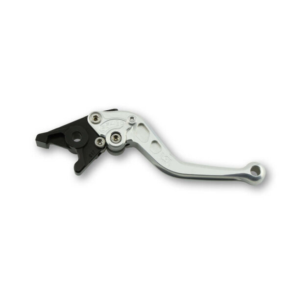 LSL Clutch lever Classic L23R, silver/silver, short