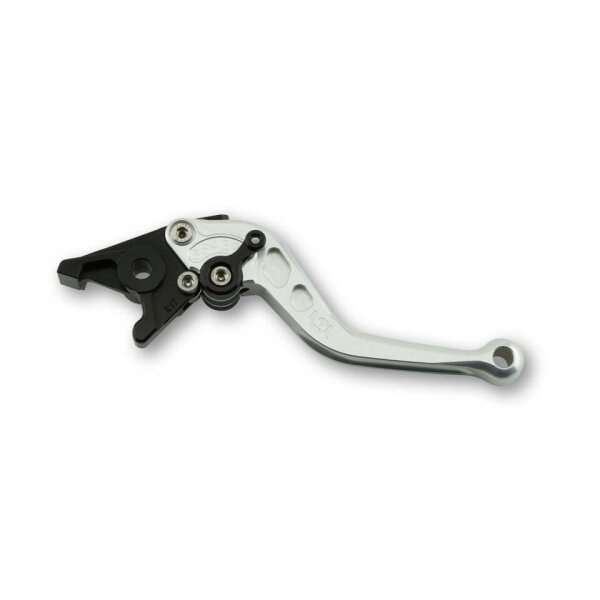 LSL Clutch lever Classic L25R, silver/black, short