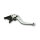 LSL Clutch lever Classic L34, silver/black, short