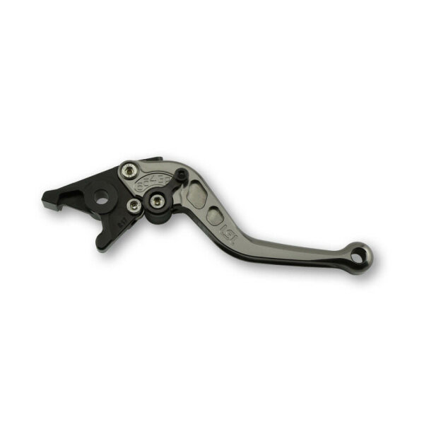 LSL Clutch lever Classic L46R, anthracite/black, short