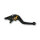 LSL Brake lever Classic R15, black/gold, short