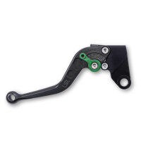 LSL Brake lever Classic R39R, anthracite/green, short