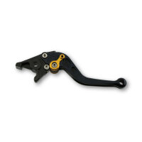 LSL Brake lever Classic R43R, black/gold, short