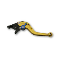 LSL Brake lever Classic R49R, gold/blue, short