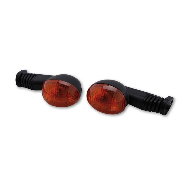 Uni-Parts Mini indicators, oval, black