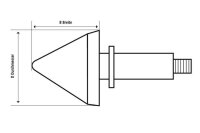 KOSO KOSO LED Lenkerendenblinker KNIGHT, getönt