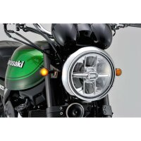 DAYTONA LED Blinker D-Light SOL, schwarz, gelbes Glas