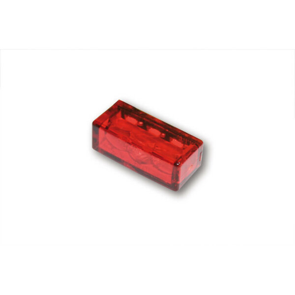 SHIN YO LED taillight CUBE-H with 3 SMDs, for flush mounting