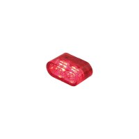 HIGHSIDER Little STAR-MX PRO module rear light, red glass, for installation, E-gepr, piece