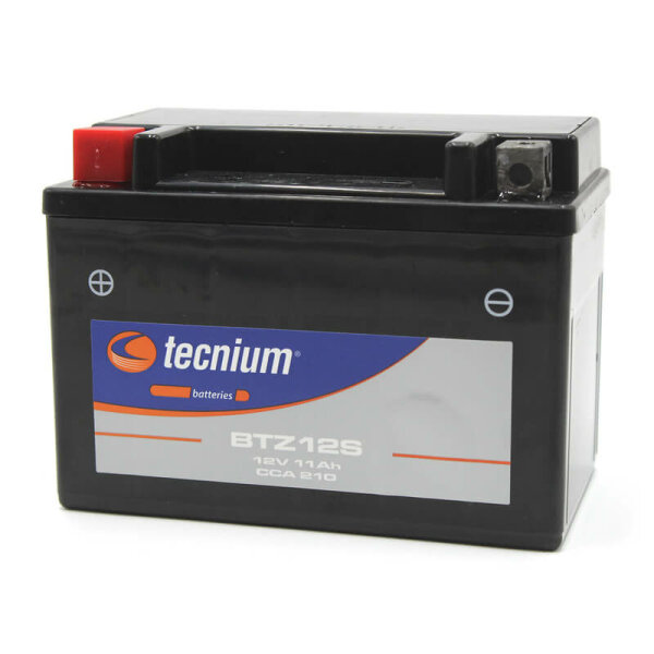 tecnium SLA Batterie, gefüllt und geladen - BTZ12S