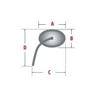 Uni-Parts Universal mirror with joint