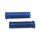 Uni-Parts Handlebar grips Custom Retrostyle for 7/8 inch handlebar (22mm) in blue metalflake