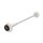 LSL Axle Ball GONIA front BMW RnineT, Racer / Scrambler, white, front