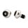 LSL Axle Balls Classic, various DUCATI, silver, front axle