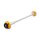 LSL Axle Ball GONIA DUCATI Scrambler, gold, in front