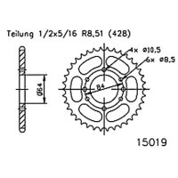 ESJOT Kettenrad, 49 Zähne