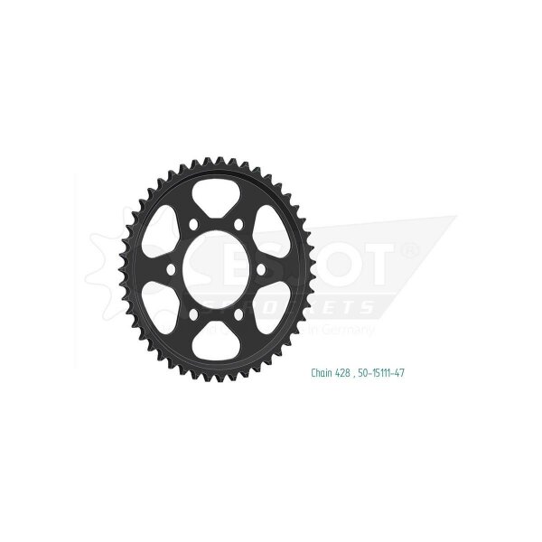 ESJOT Sprocket, 48 teeth, steel 428 pitch