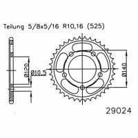 ESJOT Sprocket, 48 teeth