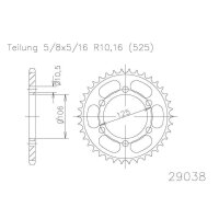 ESJOT Sprocket, 47 teeth