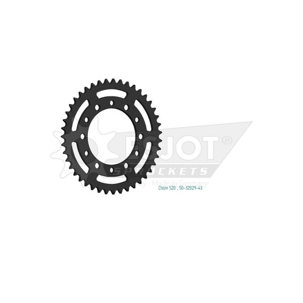 ESJOT Chain wheel, 43 teeth