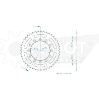 ESJOT Chain wheel, 43 teeth