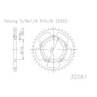 ESJOT Sprocket, 42 teeth