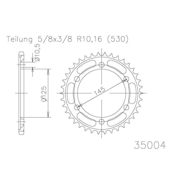 ESJOT Sprocket, 49 teeth