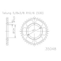 ESJOT Sprocket, 42 teeth