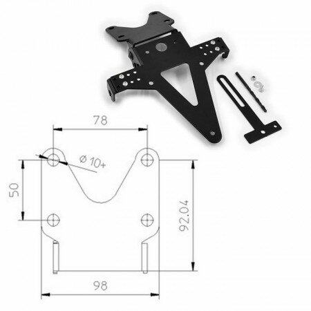 Kennzeichenhalter UNIVERSAL