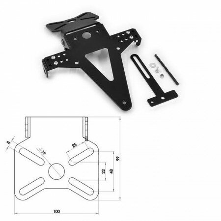 Kennzeichenhalter UNIVERSAL