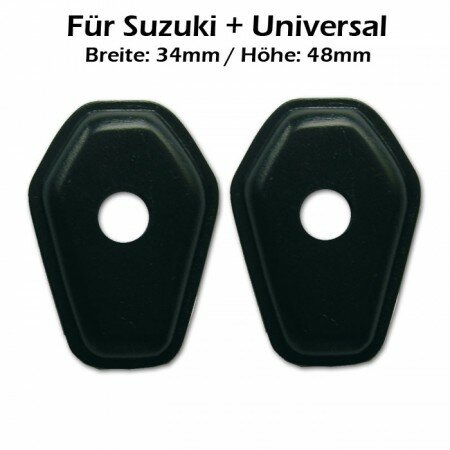 Indy Spacer "Suzuki" | schwarz | ABS | ISS2