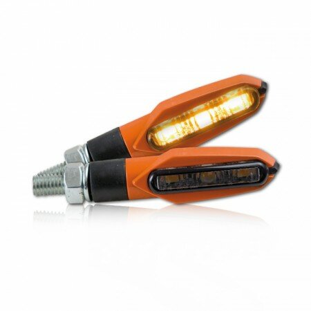 SMD-Blinker "Slight" | orange | M8 | getönt