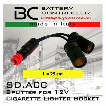 BC Universal-Adapter auf Doppelbordsteckdose 18mm