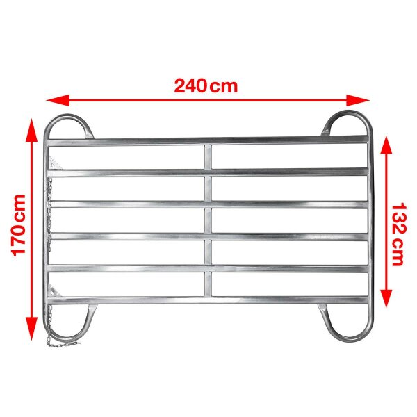 Weidepanel Zaunpanel Weidepaneel Paddock Pferdebox Panels Roundpen 240 x 152 cm