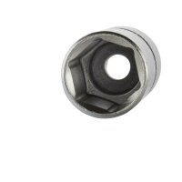 Stecknuss Sechskant 19mm 6 Kant 3/8" lang (CR-V)